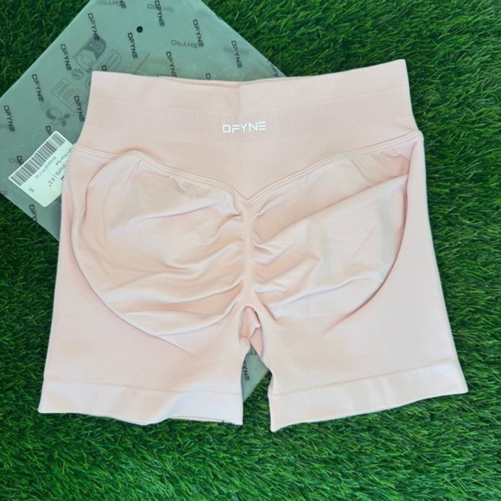 Dfyne impact shorts 4.5" light rose pink small